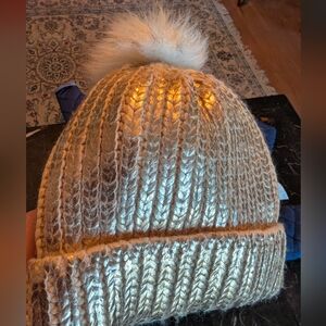 KOTON Shiny Metallic beanie gold